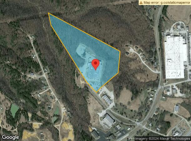  228 Industrial Ave, Hohenwald, TN Parcel Map