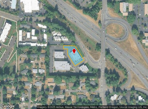 7360 Sw Hunziker Rd, Portland, OR Parcel Map