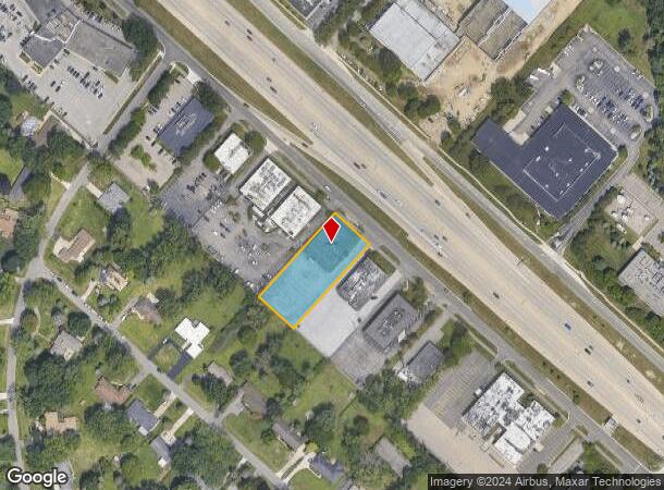  24209 Northwestern Hwy, Southfield, MI Parcel Map