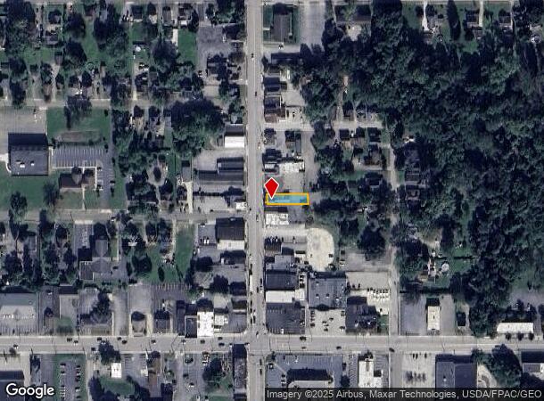 105 N Main St, Hubbard, OH Parcel Map