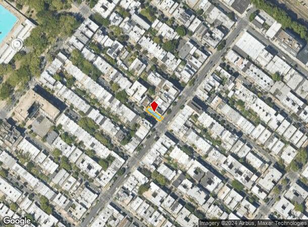  4124 8Th Ave, Brooklyn, NY Parcel Map