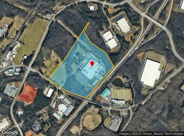  4500 Atlanta Hwy, Flowery Branch, GA Parcel Map