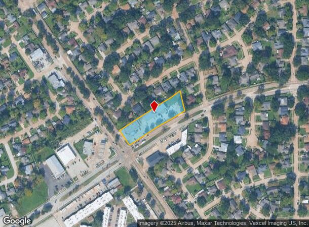 1398 W Gulf Bank Rd, Houston, TX Parcel Map