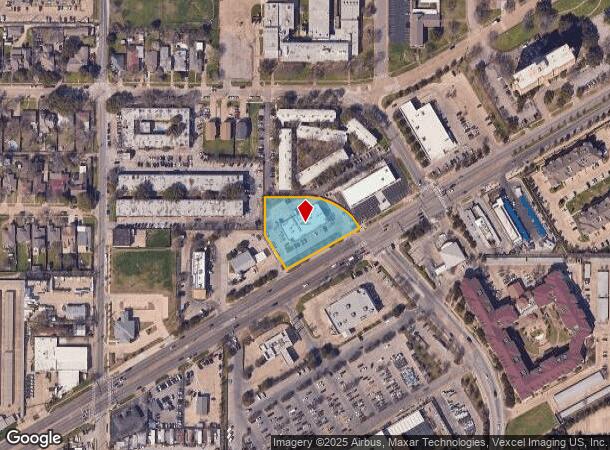  2605 Fort Worth Ave, Dallas, TX Parcel Map