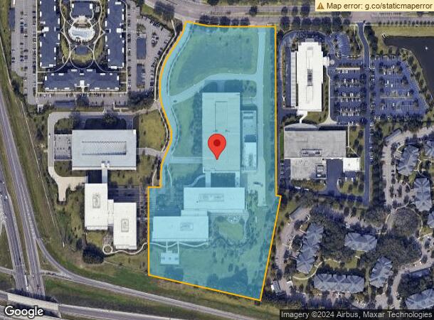  9527 Delaney Creek Blvd, Tampa, FL Parcel Map