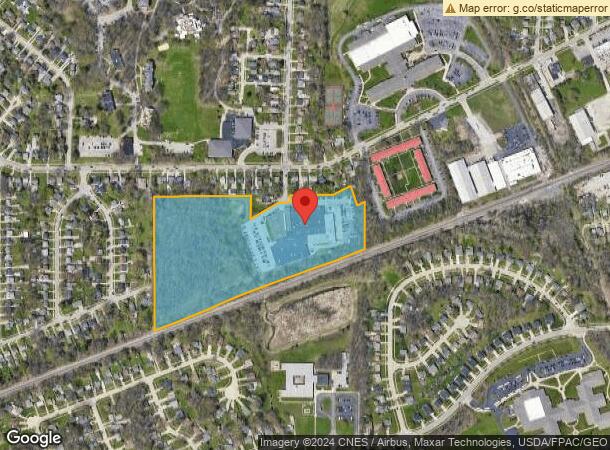  313 Gillett St, Painesville, OH Parcel Map