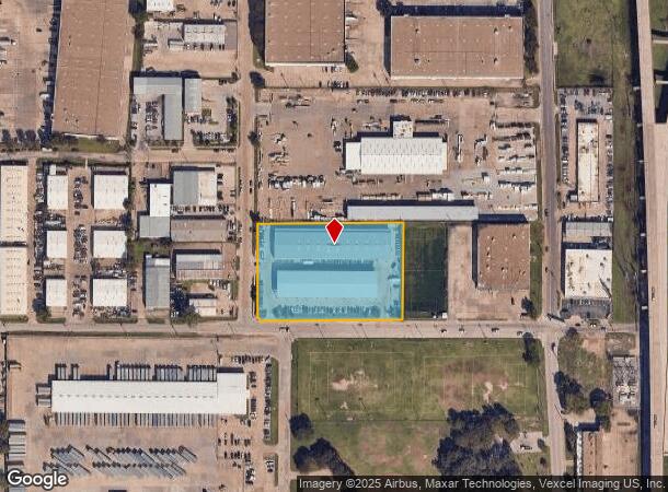  2315 Crown Rd, Dallas, TX Parcel Map