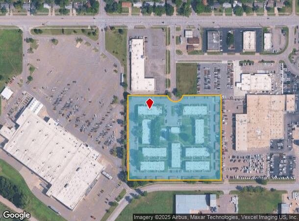 3733 Sw Plaza Dr, Topeka, KS Parcel Map