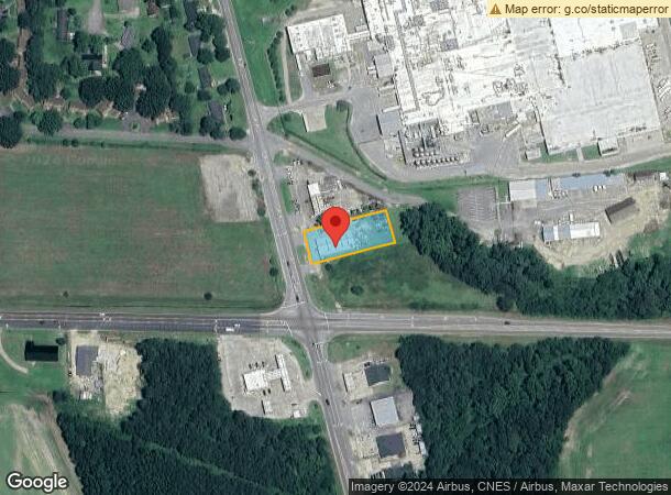  707 S Main St, Raeford, NC Parcel Map