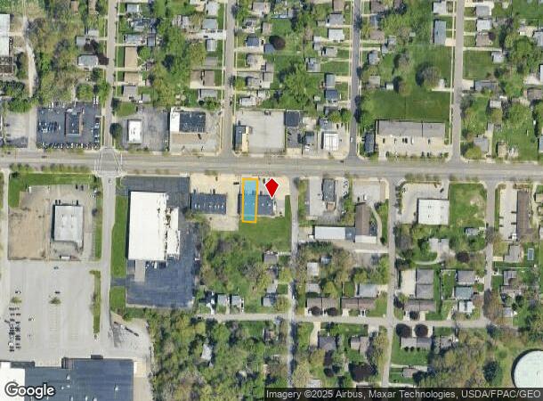  1100 E Tallmadge Ave, Akron, OH Parcel Map