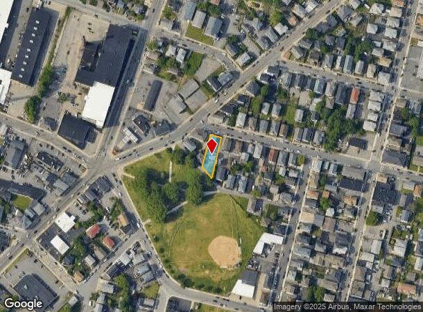  17 Palmer St, Fall River, MA Parcel Map