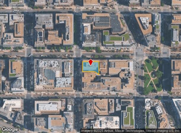 1776 K St Nw, Washington, DC Parcel Map