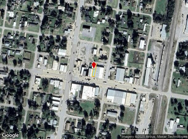208 Nw Main St, Minco, OK Parcel Map