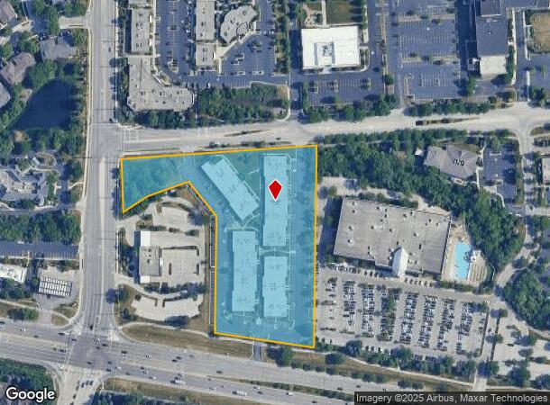 840 E Higgins Rd, Schaumburg, IL Parcel Map