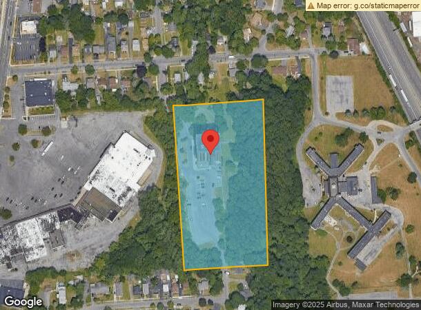  417 Churchill Ave, Syracuse, NY Parcel Map