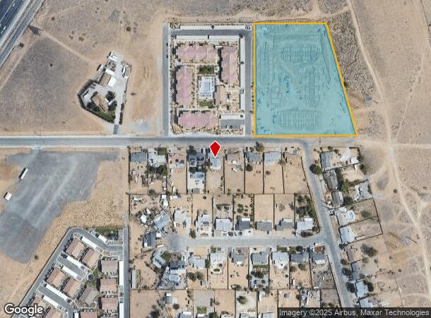  13590 Avenal St, Hesperia, CA Parcel Map