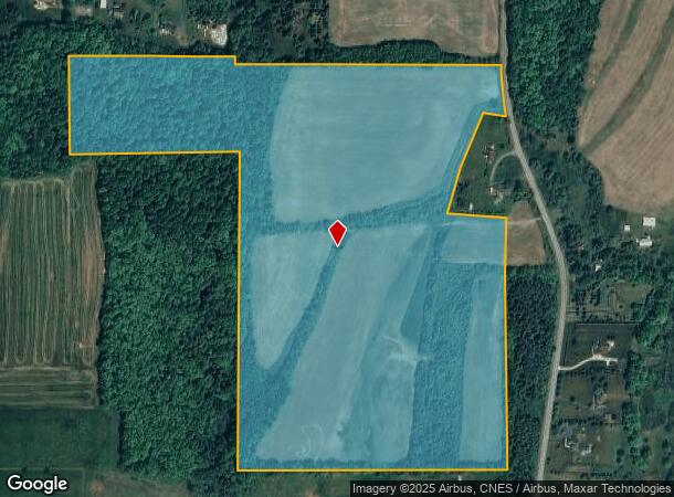 Cline Rd, Victor, NY Parcel Map