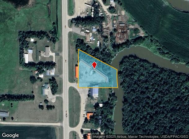  6838 Highway 32, Lisbon, ND Parcel Map