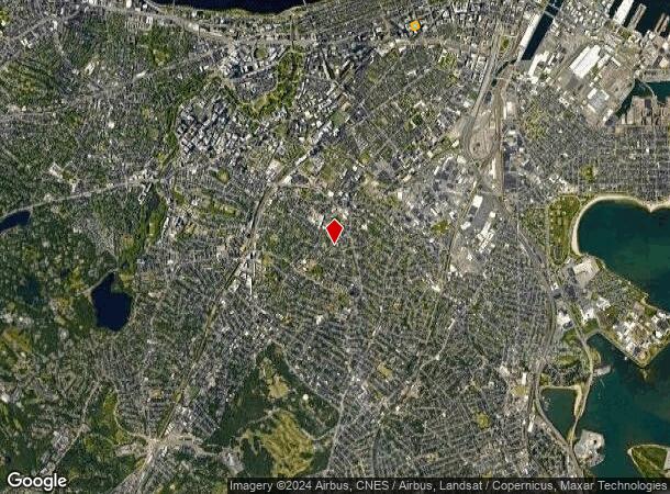  90 Saint James St, Roxbury, MA Parcel Map