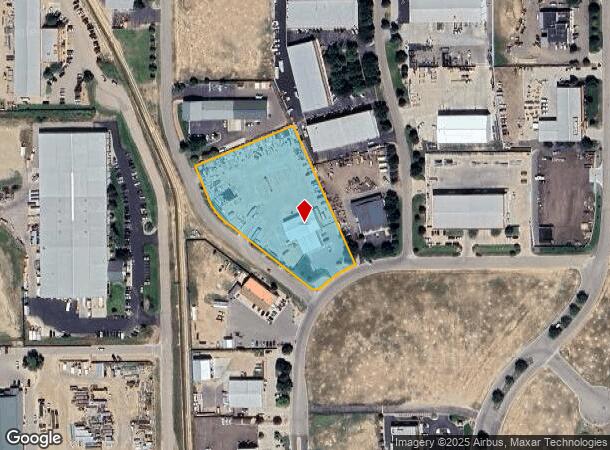  100 Gateway Cir, Johnstown, CO Parcel Map