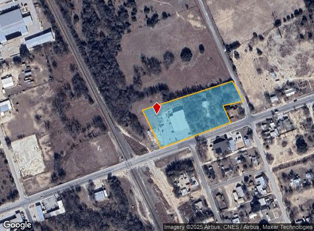  1505 E Avenue J, Lampasas, TX Parcel Map