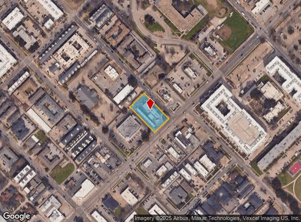  5021 Ross Ave, Dallas, TX Parcel Map