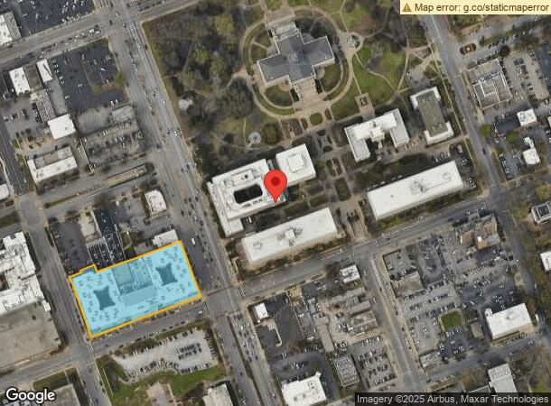  1015 Assembly St, Columbia, SC Parcel Map