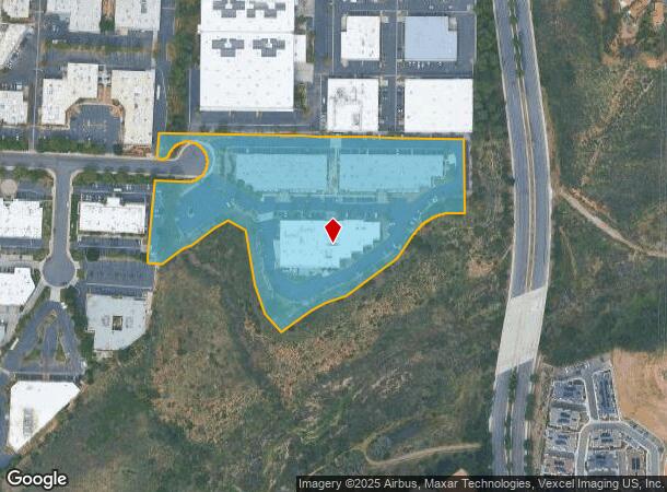 6759 Mesa Ridge Rd, San Diego, CA Parcel Map