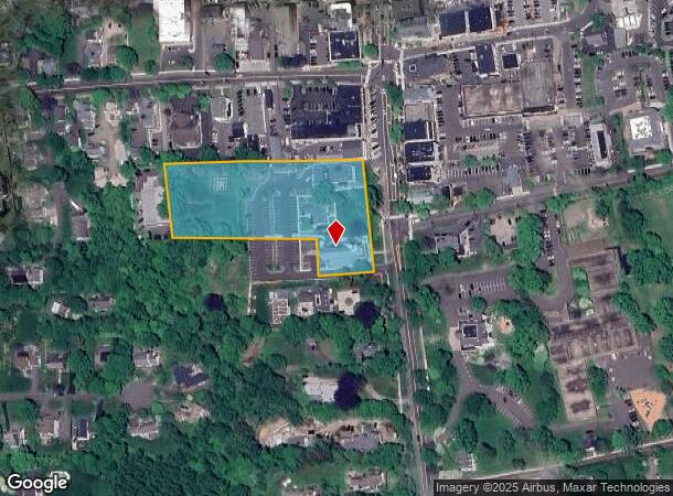  353 Main St, Ridgefield, CT Parcel Map