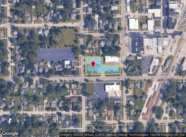 117 S West St, Peotone, IL Parcel Map