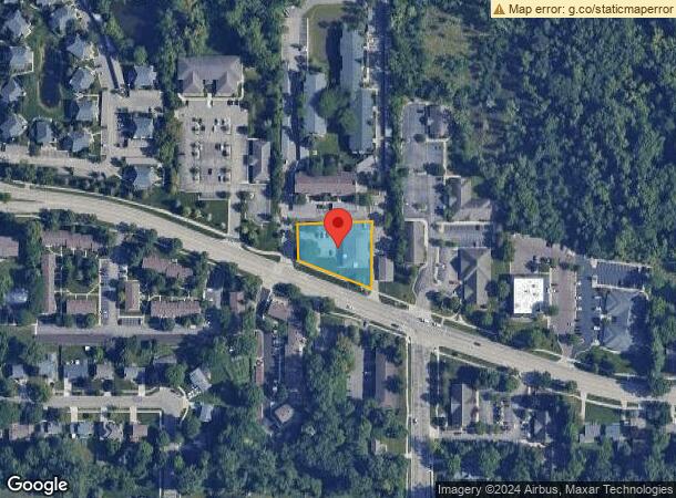  808 W Lake Lansing Rd, East Lansing, MI Parcel Map