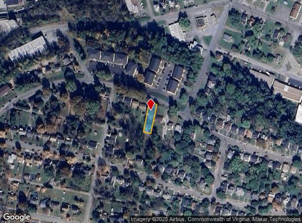  2244 Mountain View Ter Sw, Roanoke, VA Parcel Map