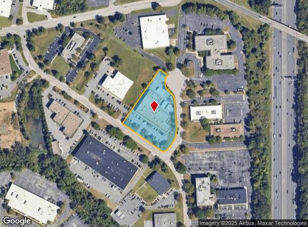 7205 Rutherford Rd, Windsor Mill, MD Parcel Map