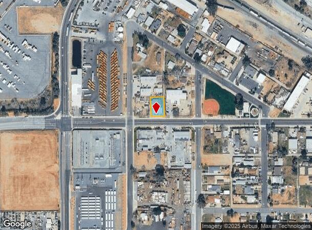 452 W Fourth St, Beaumont, CA Parcel Map