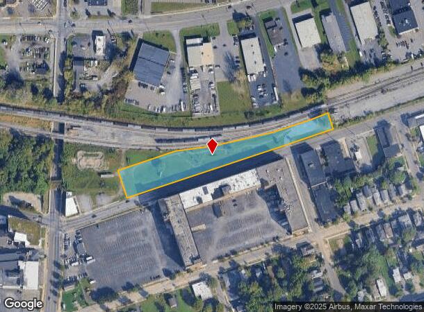 900 W Fayette St, Syracuse, NY Parcel Map
