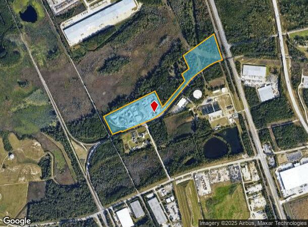  127 Gulfstream Rd, Savannah, GA Parcel Map