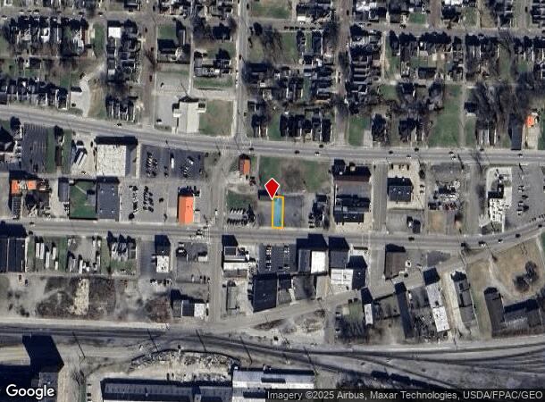  2015 11Th St, Portsmouth, OH Parcel Map