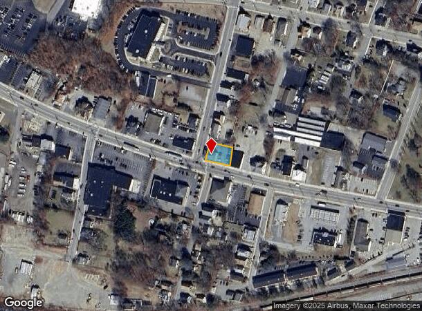 1185 Main St, Willimantic, CT Parcel Map