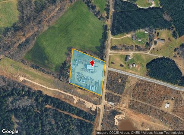 2867 Harold Bowers Rd, Newberry, SC Parcel Map