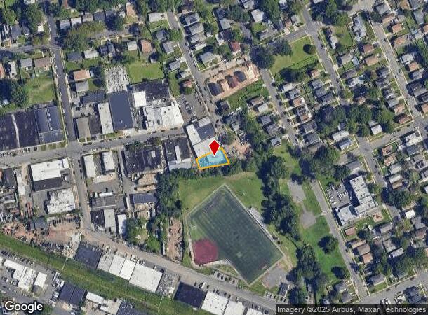 1022 Oak St, Roselle, NJ Parcel Map