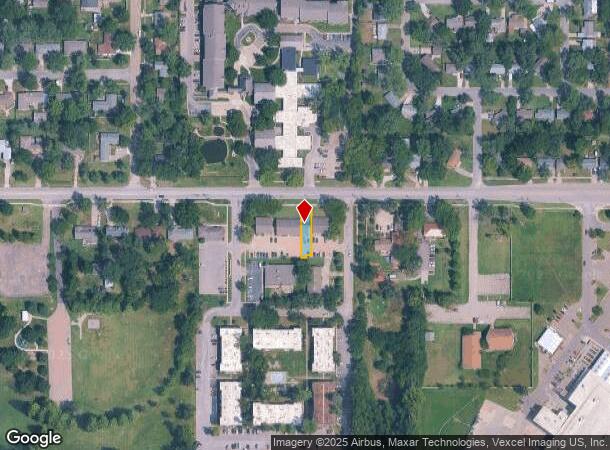 1605 Sw 37Th St, Topeka, KS Parcel Map