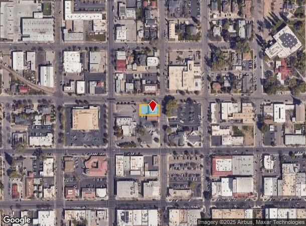  227 N West St, Visalia, CA Parcel Map