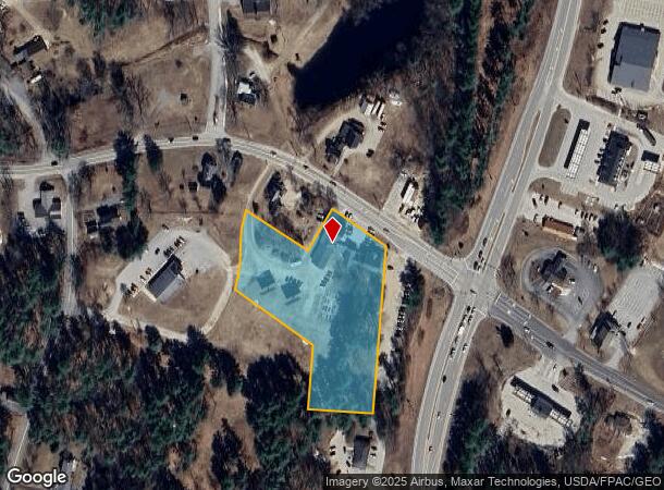  606 Franklin Pierce Hwy, Barrington, NH Parcel Map