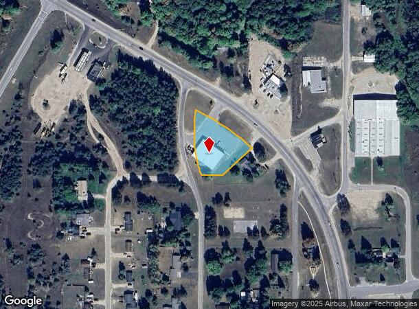 8321 Mill St, Vanderbilt, MI Parcel Map