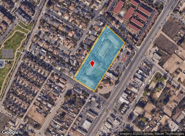 141 W Stroube St, Oxnard, CA Parcel Map