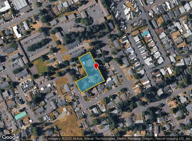  340 S Locust St, Canby, OR Parcel Map