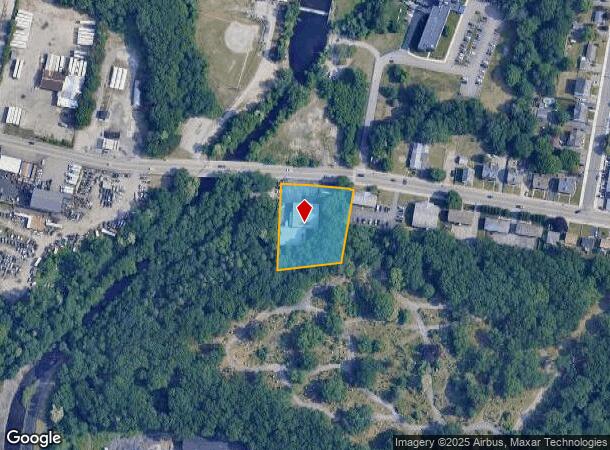 245 Privilege St, Woonsocket, RI Parcel Map