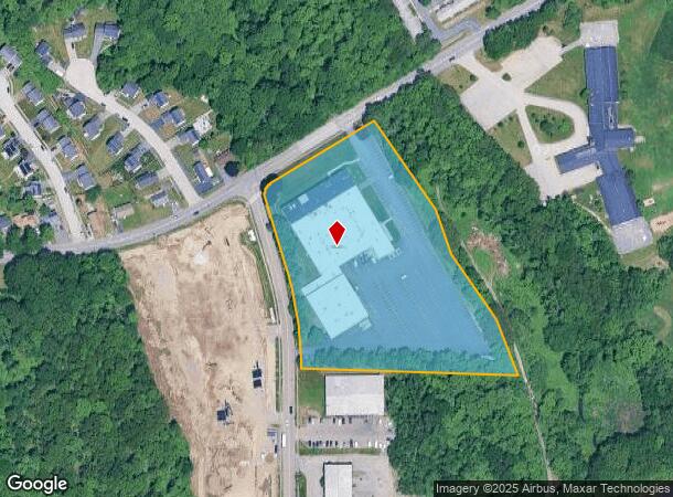 324 Clark St, Worcester, MA Parcel Map