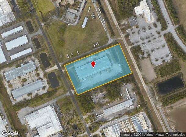  475 Fentress Blvd, Daytona Beach, FL Parcel Map