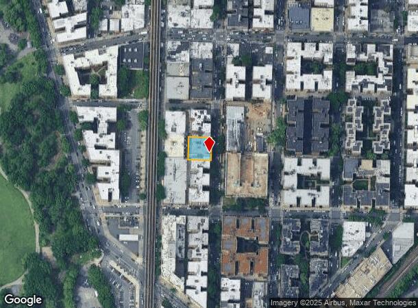  2095 Cruger Ave, Bronx, NY Parcel Map